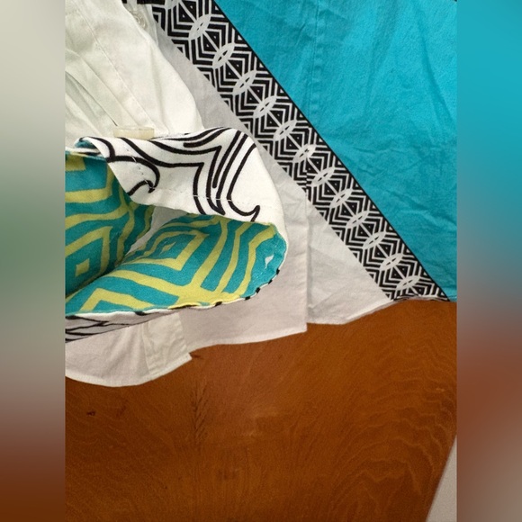 Etro Blue and Black Geometric paisley Pattern button down Shirt IT50 USMedium - Picture 7 of 12